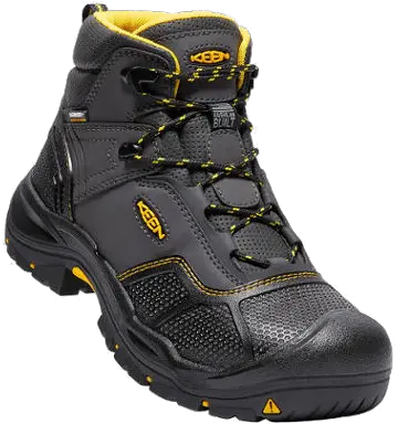  E Keen Utility Logandale Waterproof Steel Toe Work Boots Png Boot Transparent