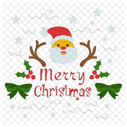  Merry Christmas Icon Of Flat Style Merry Christmas Logo Png Christmas Logo Png