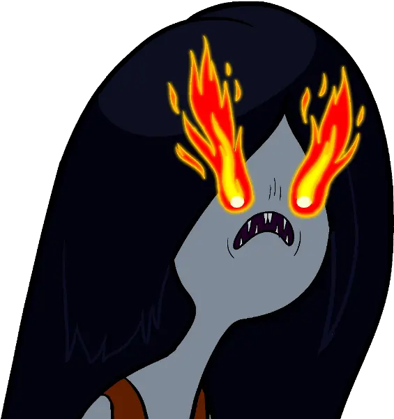  Adventure Time Marceline Fire Eyes Cartoon Fire In Eyes Png Fire Eyes Png