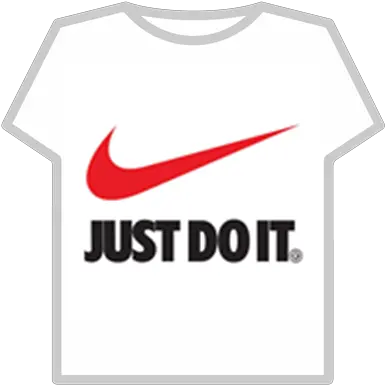  Nikejust Do It Roblox Roblox T Shirt Anime Png Nike Just Do It Logo Png