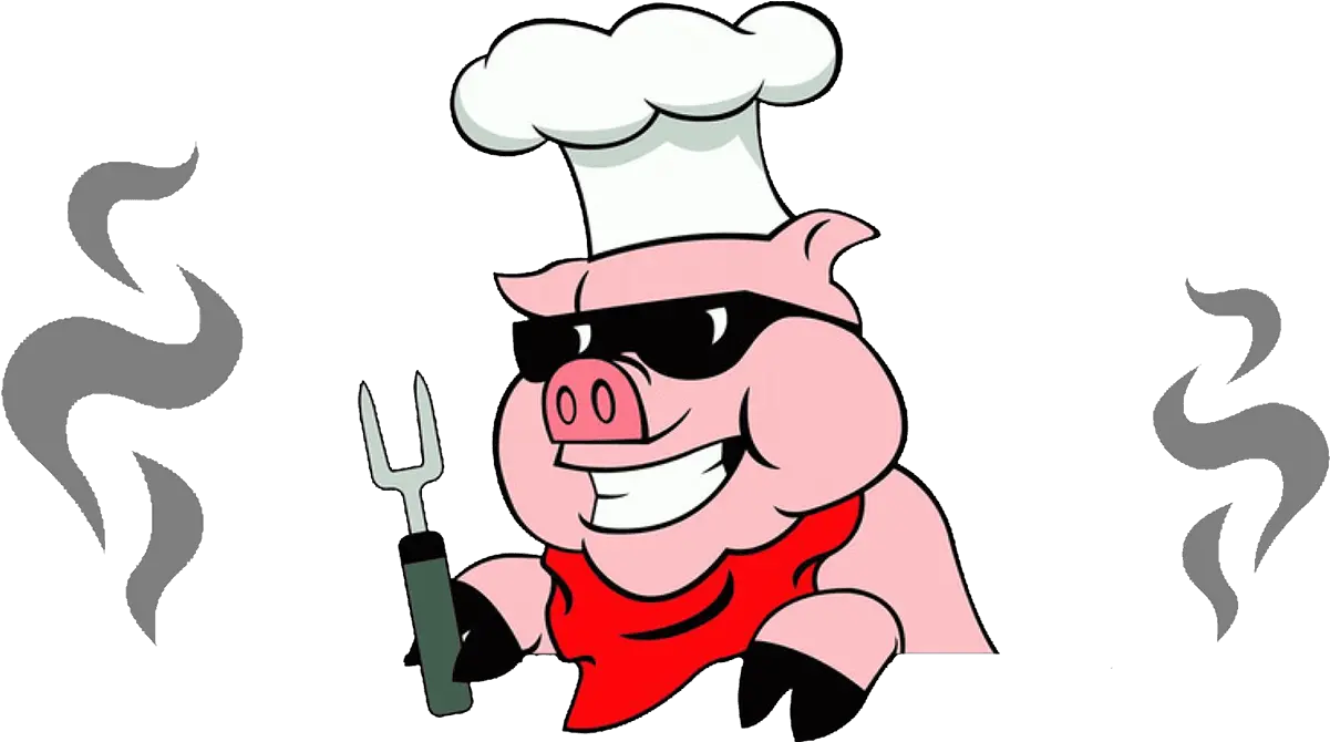  Boston Butt Fundraiser Winstonsalem Rescue Mission Pig With Chef Hat Png Butt Png