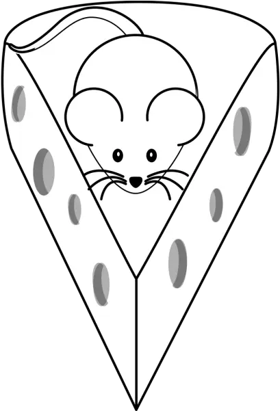  Black And White Mouse Cheese Png Svg Clip Art For Web Computer Arrow Icon Zelda