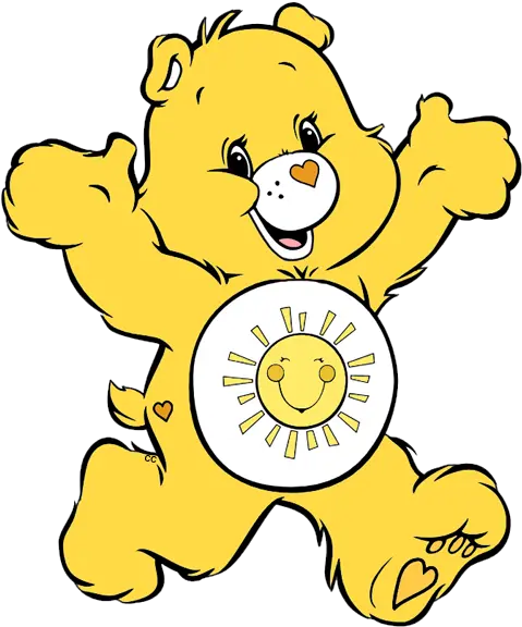  Care Bear Head Png Image Care Bears Funshine Bear Bear Head Png