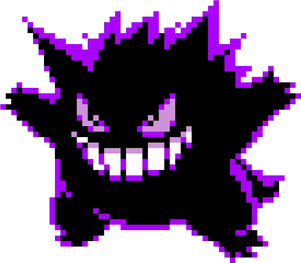  Gengar Yellow Sprite Gengar Pokemon Gen 1 Png Gengar Transparent