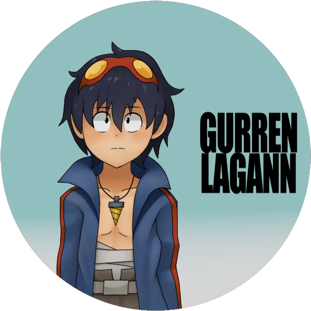  Simon Gurren Lagann By Reywise Gurann Lagann Simon Png Gurren Lagann Logo