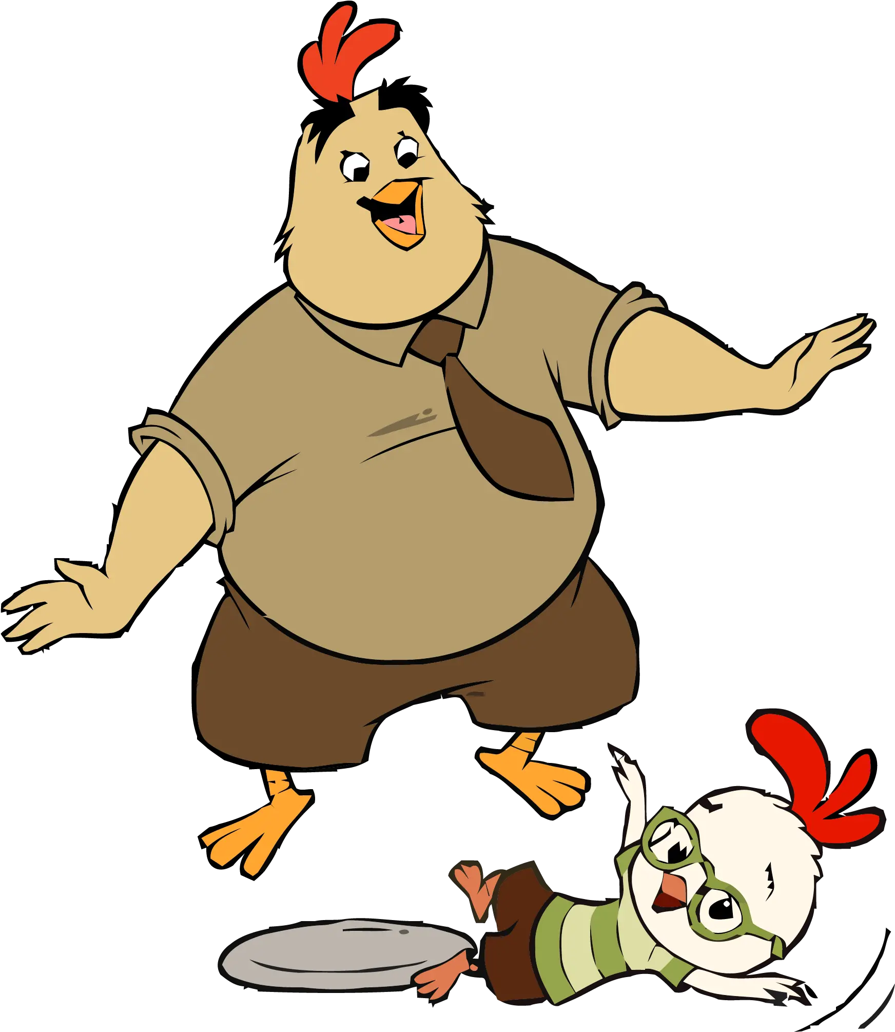  Chicken Little Buck Cluck Playing Buck Chicken Little Transparent Png Buck Png