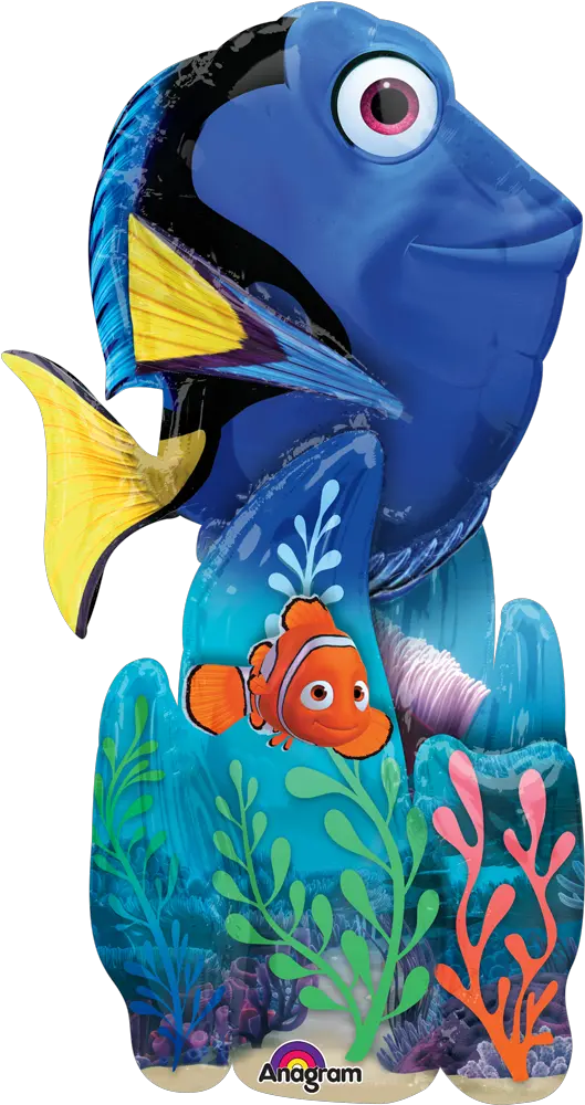  Download Finding Dory Dory Balloon Full Size Png Image Nemo Dory Png