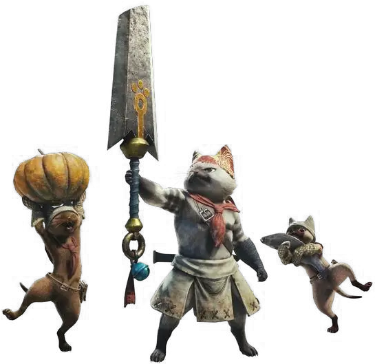  Meowscular Chef Monster Hunter Wiki Fandom Png Icon Muscles