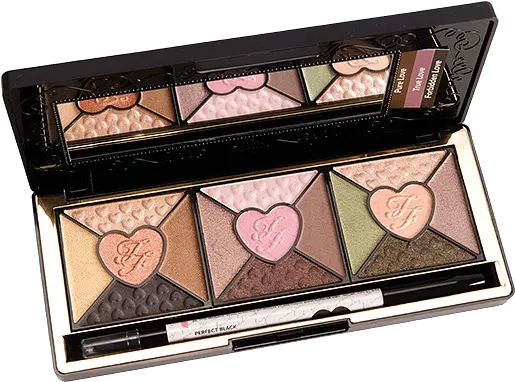  Too Faced Love 15 Colour Eyeshadow Palette Too Faced Love Eyeshadow Palette Png Color Icon Eyeshadow Trio