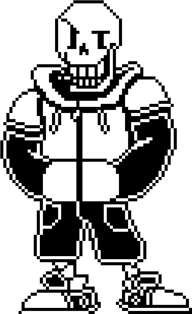  Download Underswap Papyrus Sprite V2 Underswap Ts Papyrus Ts Underswap Papyrus Sprite Gif Png Papyrus Png