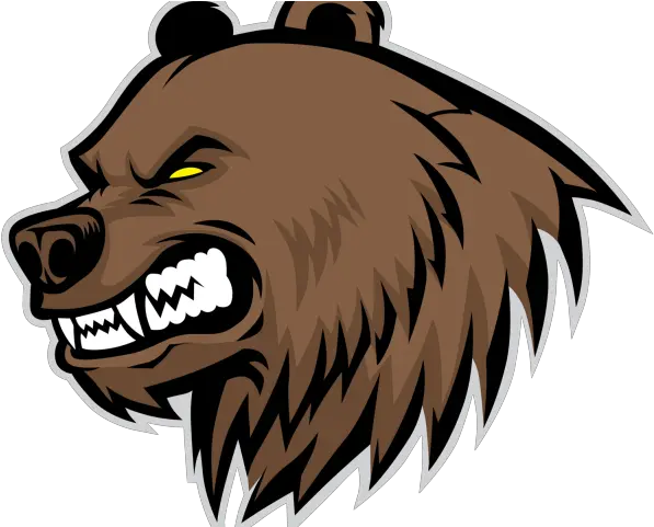  Animals Png Images Mart Bear Emblem Angry Bear Icon