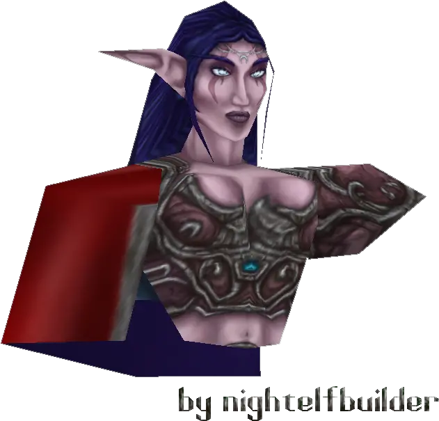  Night Elf Archer Hive Supernatural Creature Png Night Elf Icon