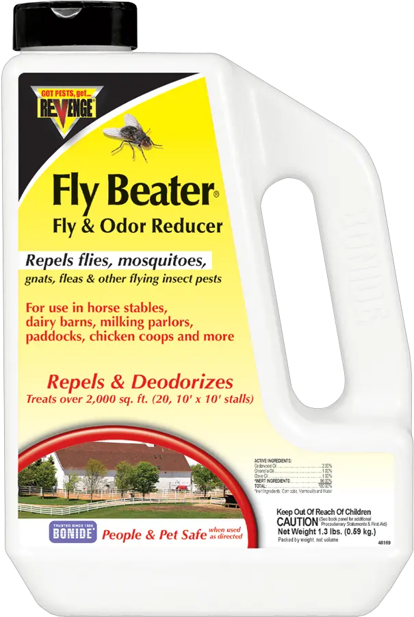  Revenge Fly Beater U0026 Odor Reducer Bonide Household Supply Png Flies Png