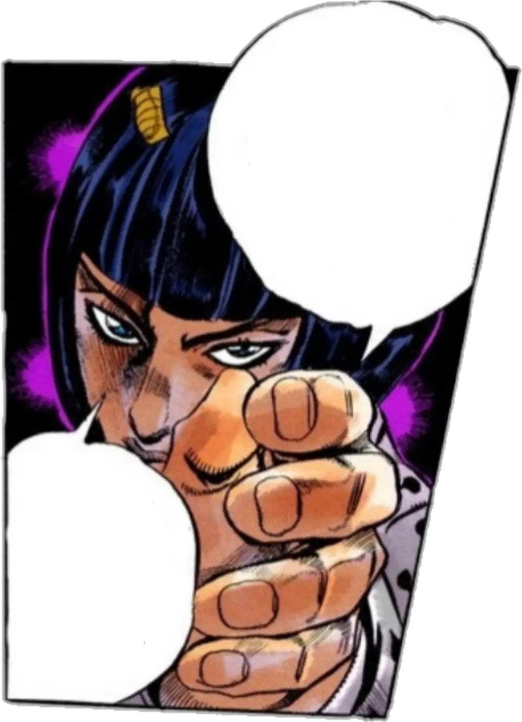  Panel While Reading Vento Aureo Manga Fist Png Vento Aureo Logo