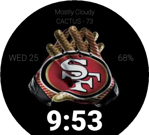  49ers U2013 Watchfaces For Smart Watches Sanfrancisco 49ers Png 49ers Icon