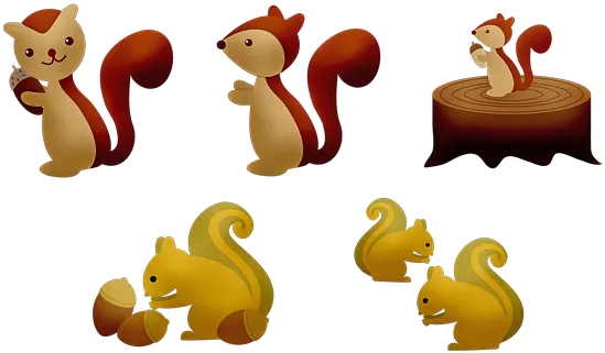  200 Free Squirrel U0026 Animal Illustrations Squirrels Png Squirrel Icon