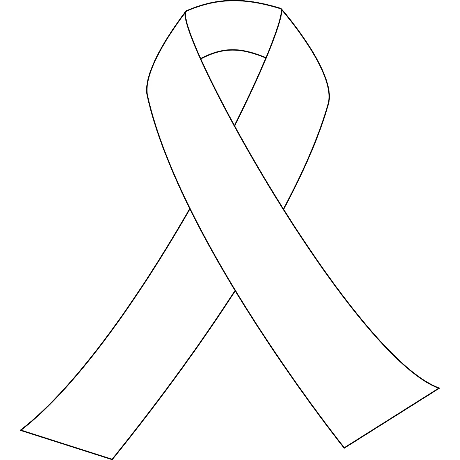  Download White Ribbon Png Transparent Png Png Images White Breast Cancer Ribbon Ribbon Logo Png