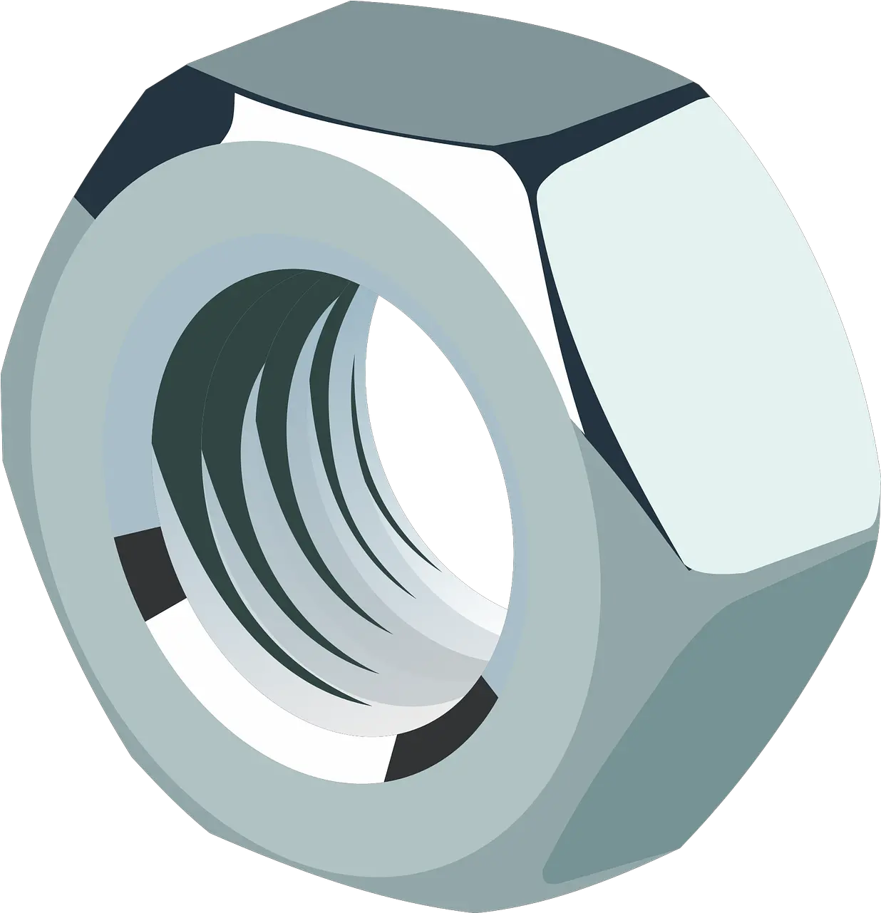  Fastener Hardware Metal Clipart Nut And Bolt Png Nut Png