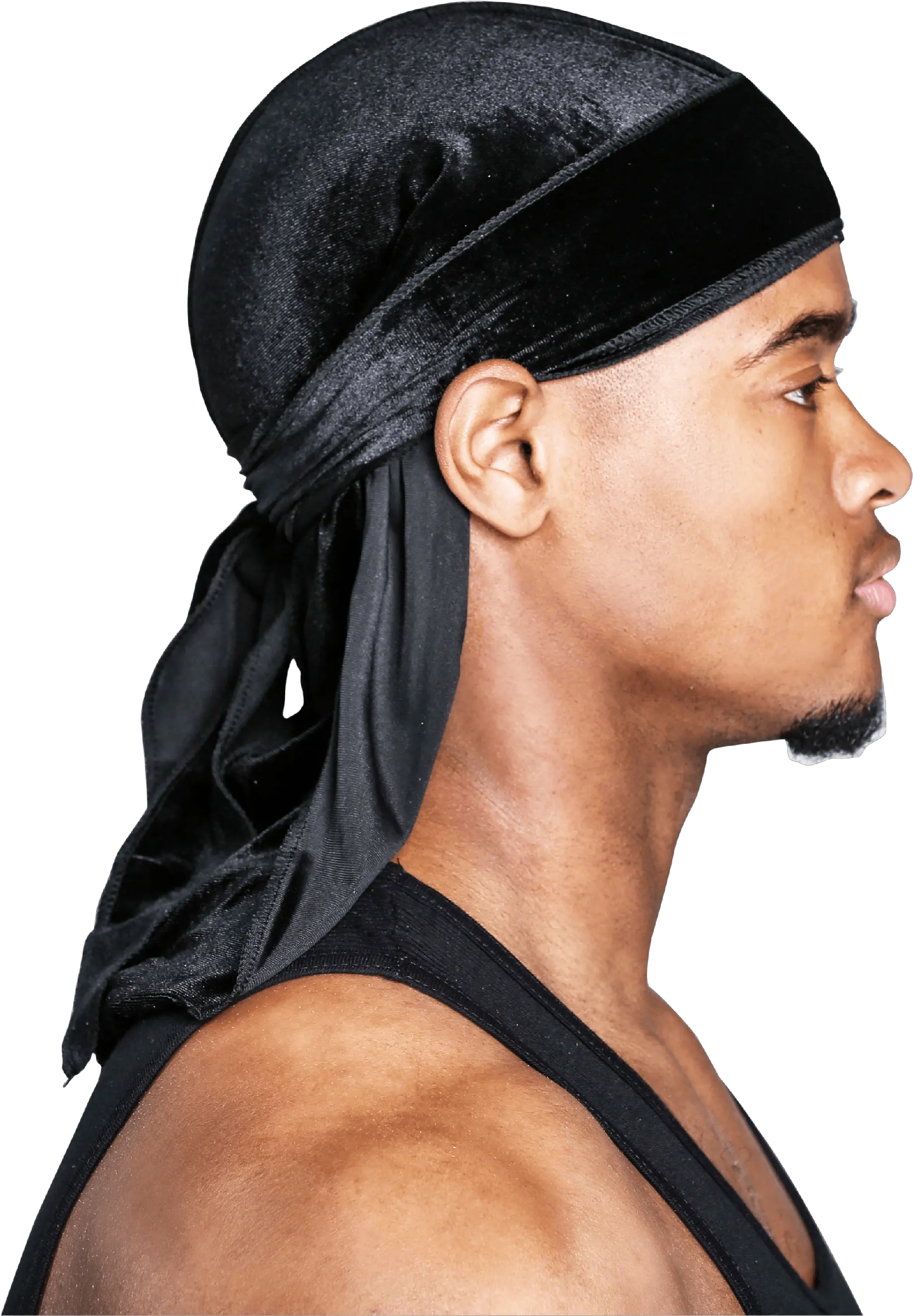  Black Velvet Color Du Rag Png Durag