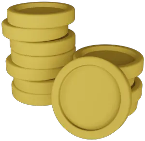  Coins Icon Download In Line Style Solid Png Gold Coins Icon