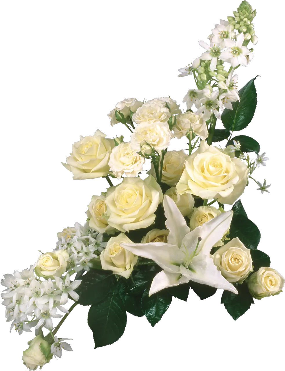  Gravepieceflowersrosesbouquet Free Image From Needpixcom Rosas Blancas Png Grave Transparent