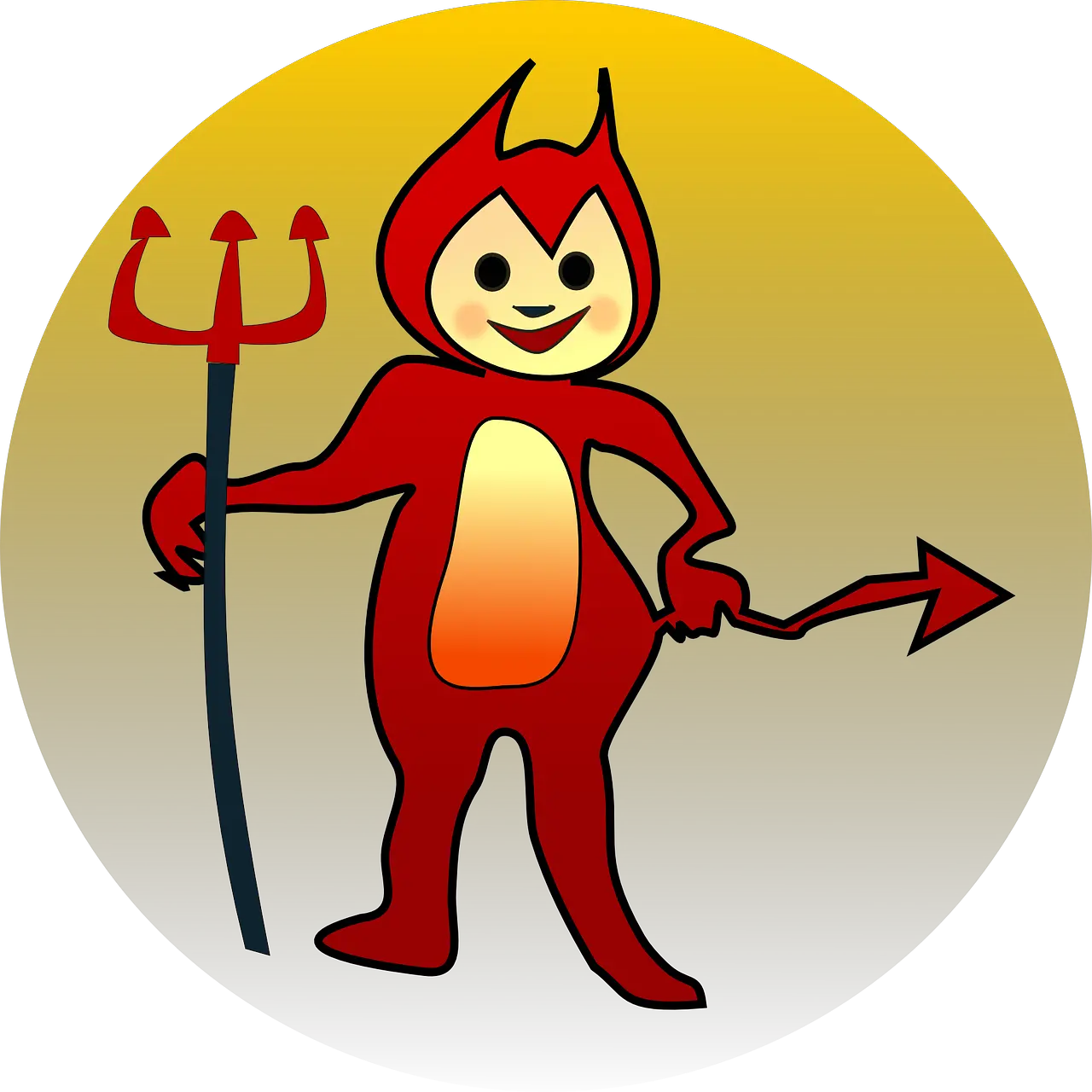  Devil Naughty Demon Naughty Clipart Png Trident Png