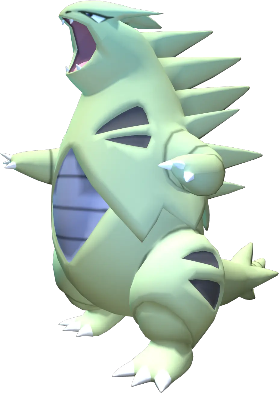  Cartoon Transparent Png Image Pokken Tournament Tyranitar Tyranitar Png