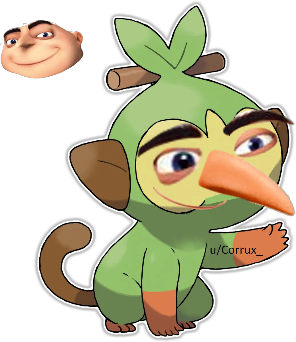  Pokemon Sword And Shield 3 Pokemon Sword And Shield Grookey Png Gru Png