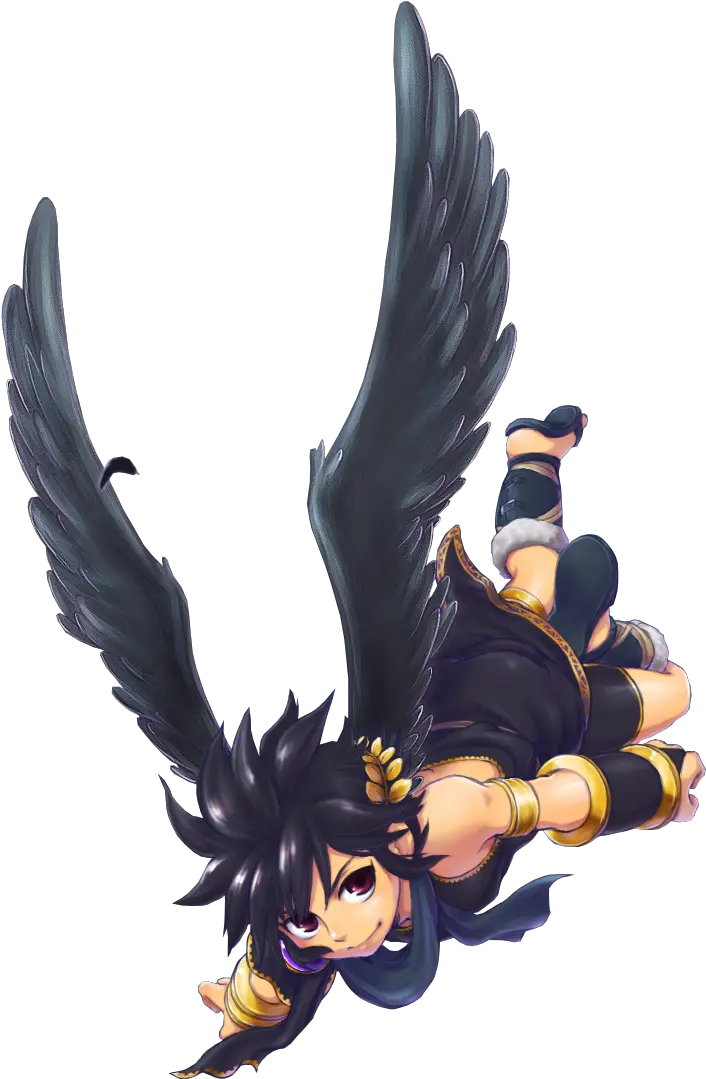  Dark Pit Kid Icarus Kid Icarus Dark Pit Fanart Png Pit Png