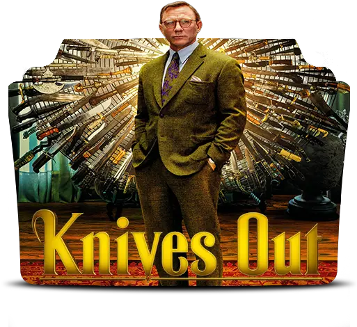  Knives Out Designbust Daniel Craig Knives Out Png Out Icon