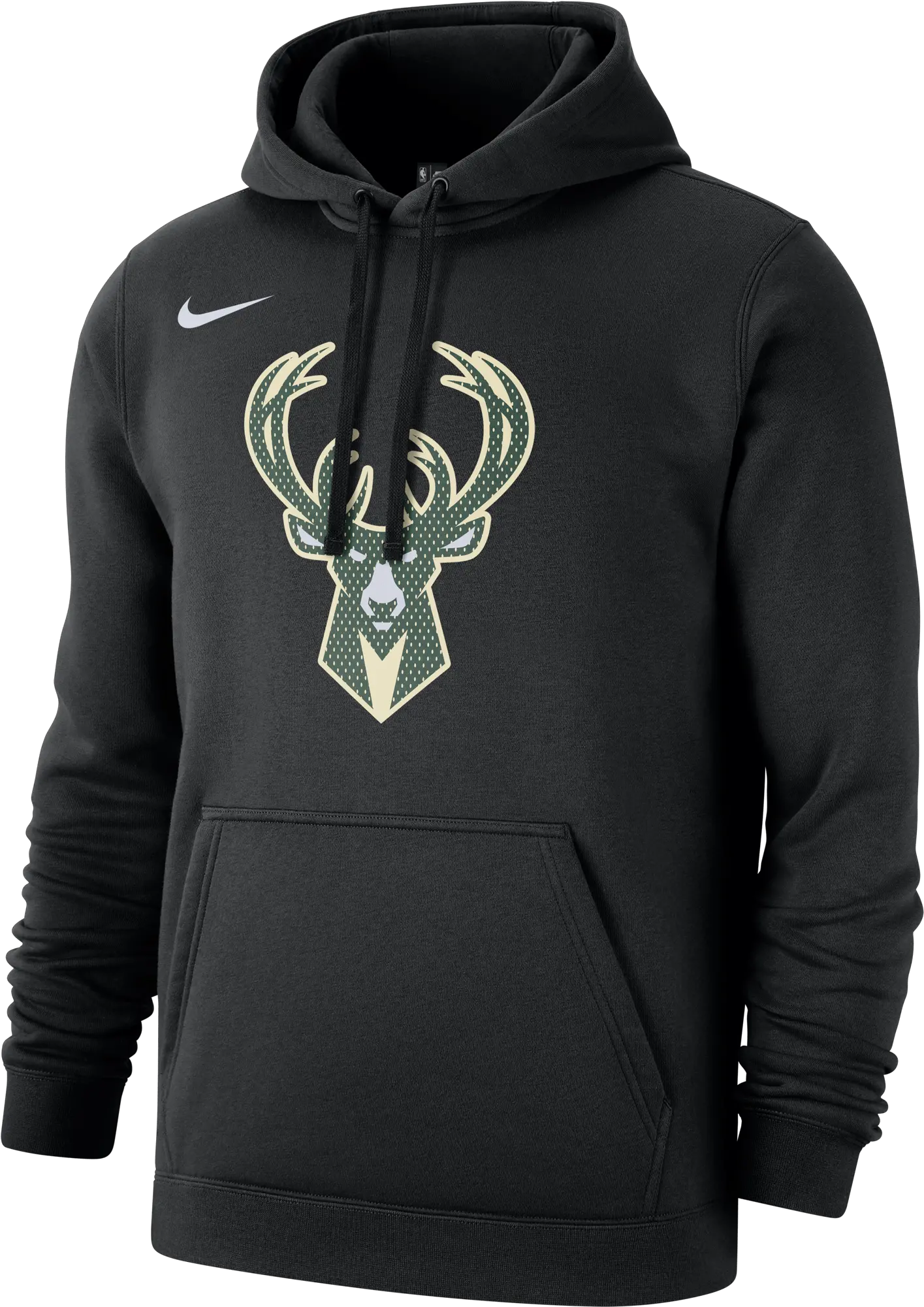  Nike Nba Milwaukee Bucks Logo Club Milwaukee Bucks Nike Hoodie Png Bucks Logo Png