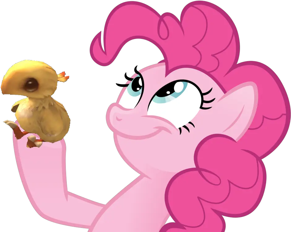  Chicobo Chocobo Final Fantasy Pinkie Pie Silly Face Png Noose Transparent Background