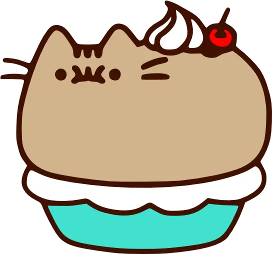  Pusheen Cherry Kawaii Pusheen Cat Png Pusheen Cat Png