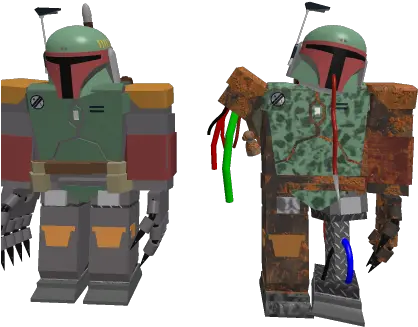  Freddy Boba Fett Roblox Military Robot Png Boba Fett Png