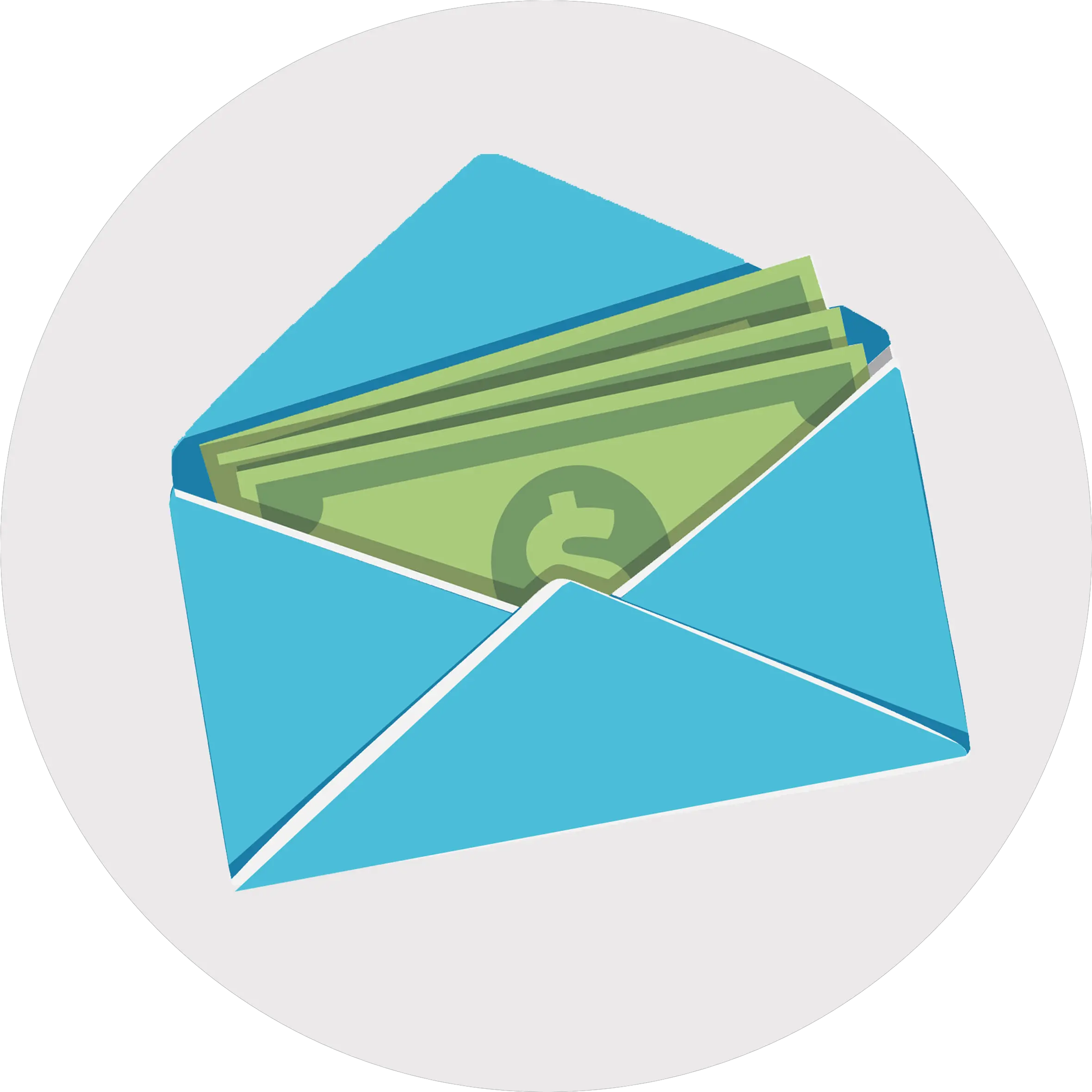  Download Money Envelope Icon Triangle Png Image With No Money In Envelope Icon Envelope Icon Png