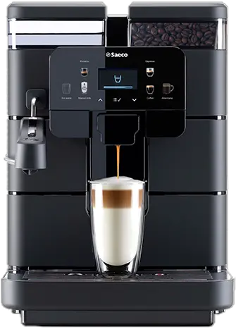  Royal Bean To Cup Professional Coffee Machines For New Royal Black Saeco Png Royal Icon