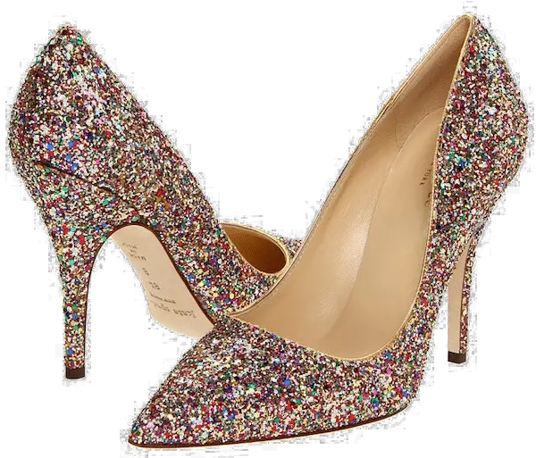  Heels Png Image With Transparent Kate Spade Glitter Heels Heel Png