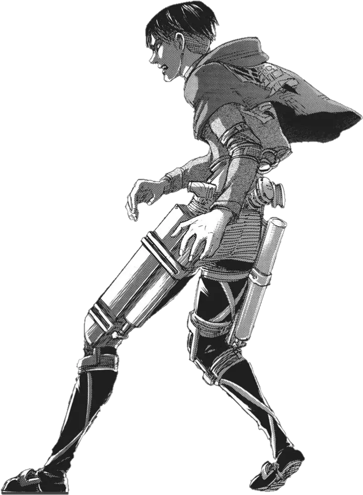  Levi Ackerman Manga Cut Pngpics Illustration Manga Transparent