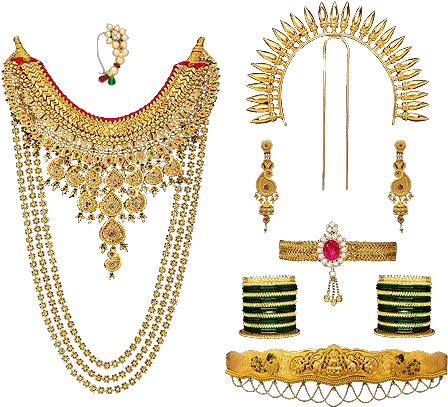  Download Hd Png Jewellers Online Traditional Maharashtrian Bride Jewellery Png Jewellers