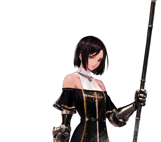  Download Cutscene Female Priest Dfo Png Priest Png