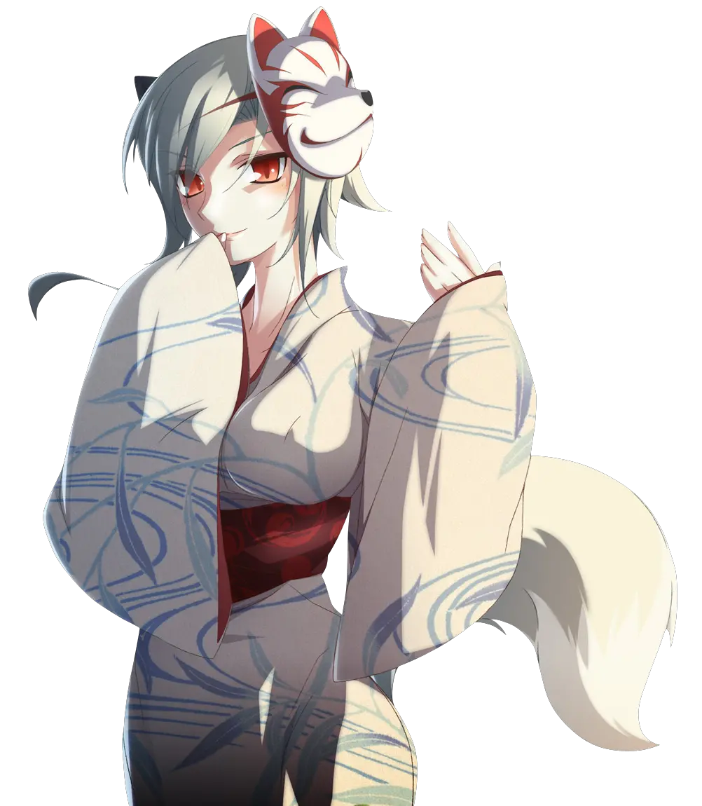  Anime Neko Girl Mask Anime Masked Girl Png Manga Girl Png