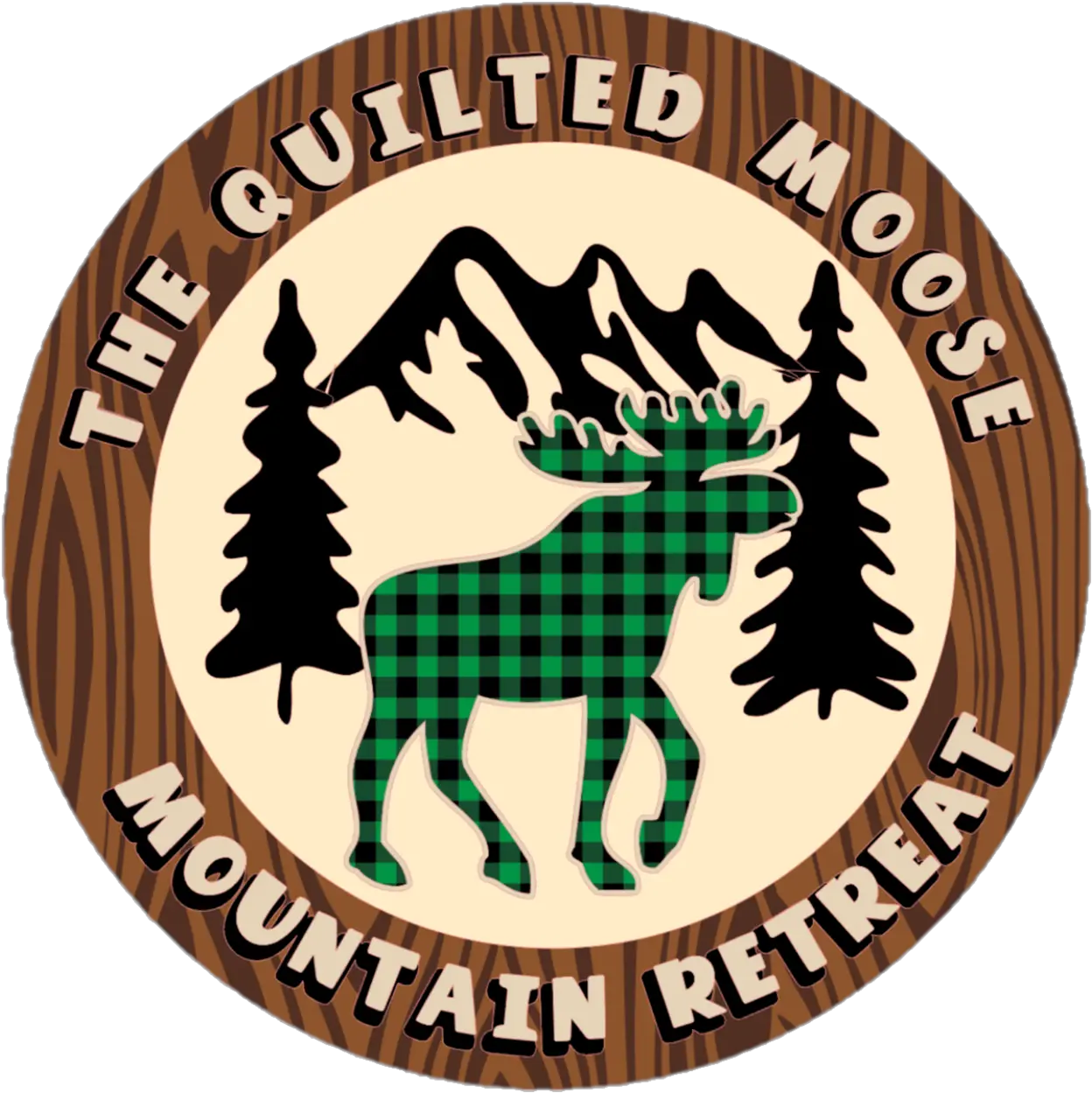  The Quilted Moose Mountain Retreat U2013 Create And Rejuvenate Mountain And Moose Logo Png Moose Transparent