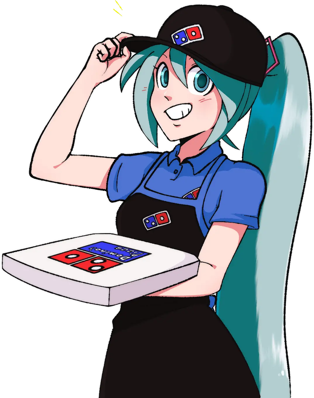  Vocaloid Hatsune Miku Dominos Png Vocaloid Icon