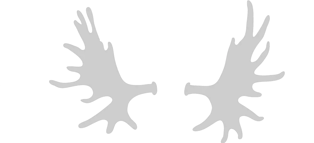  Lone Moose Backpackers Stencil Png Moose Png