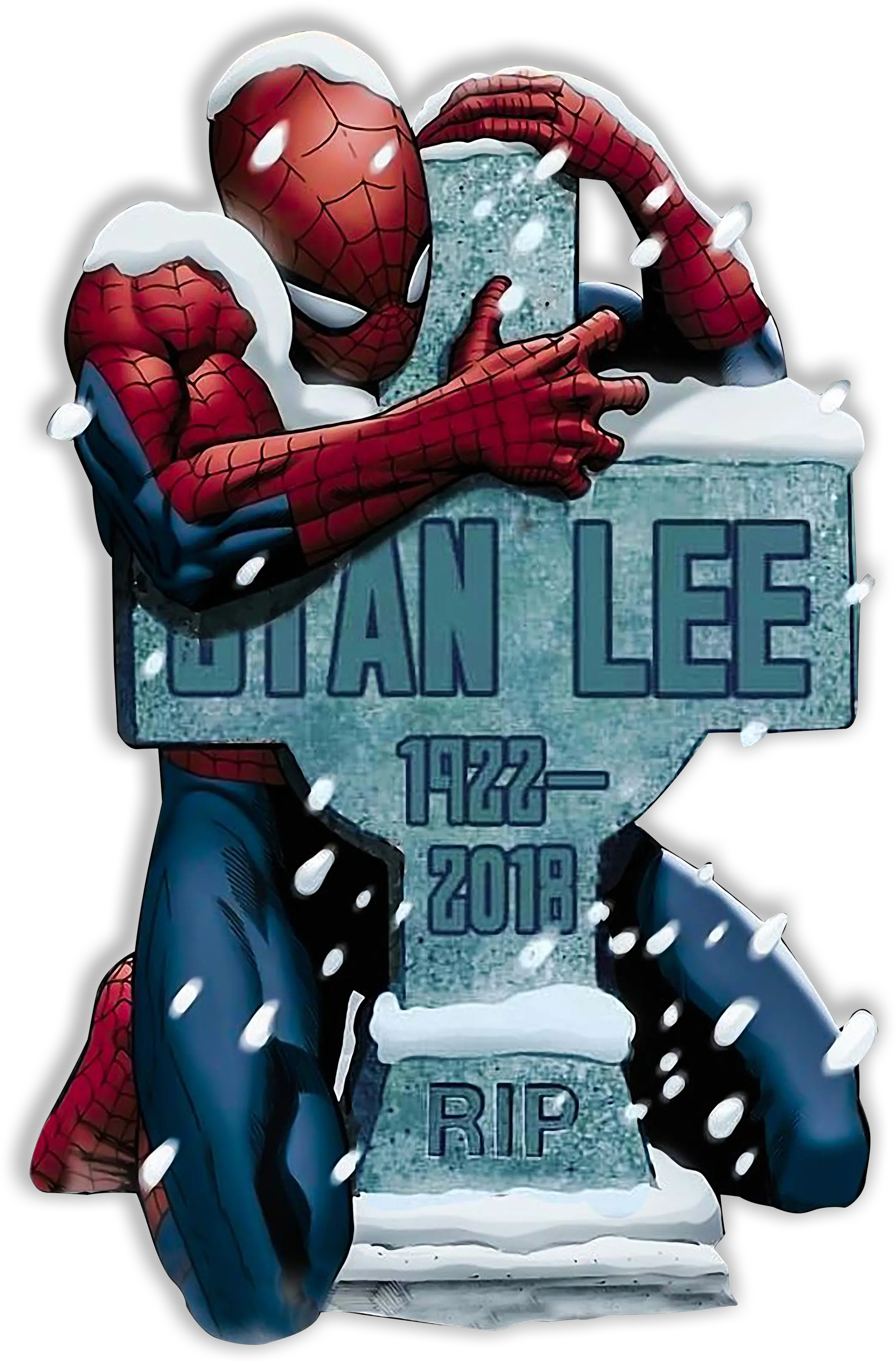  Spiderman Stan Lee Rip Rip Stan Lee Spiderman Png Stan Lee Png