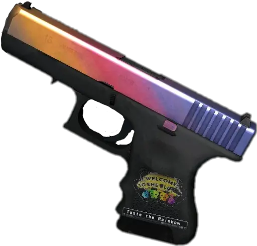  Csgo Skins Png Glock Wasteland Rebel Stickers Csgo Transparent