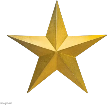  Gold Star Transparent Png Gold Star Military Transparent Golden Star Png