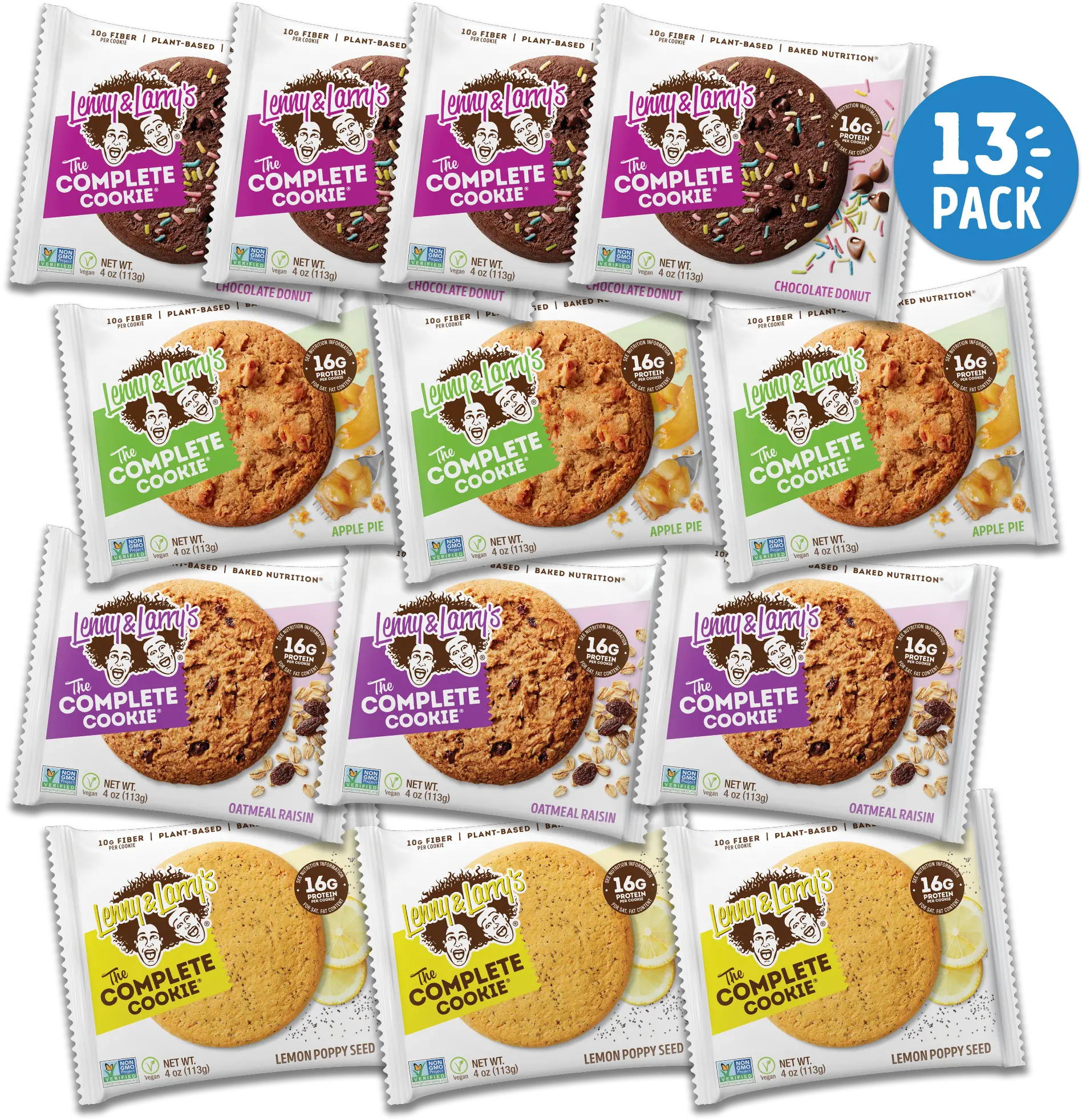  Breakfast Variety Pack Bake Sale Png Lenny Transparent