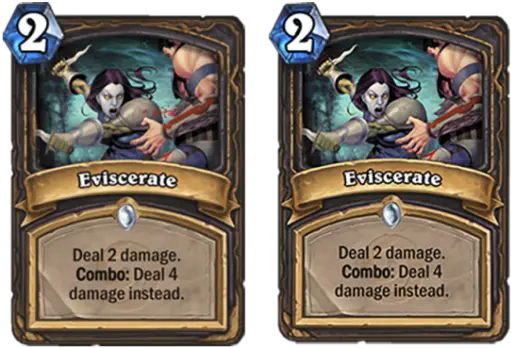  Blizzard Answers Questions Of Hearthstone Eviscerate Card Png Censored Transparent