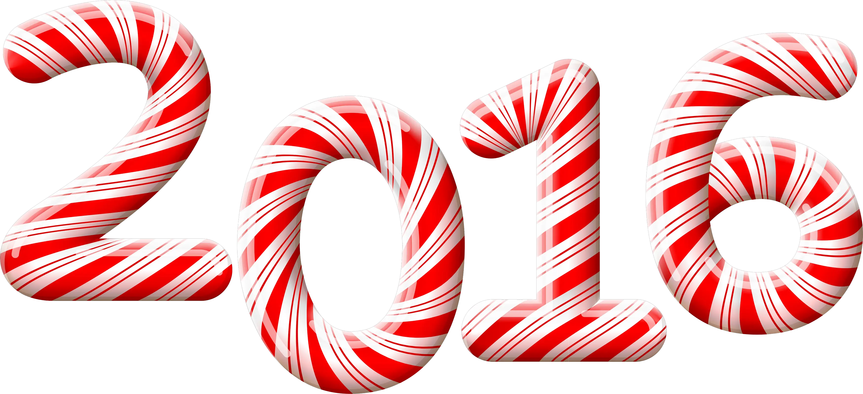  2016 Christmas Candy Cane Png Image Candy Cane Numbers Png Cane Png